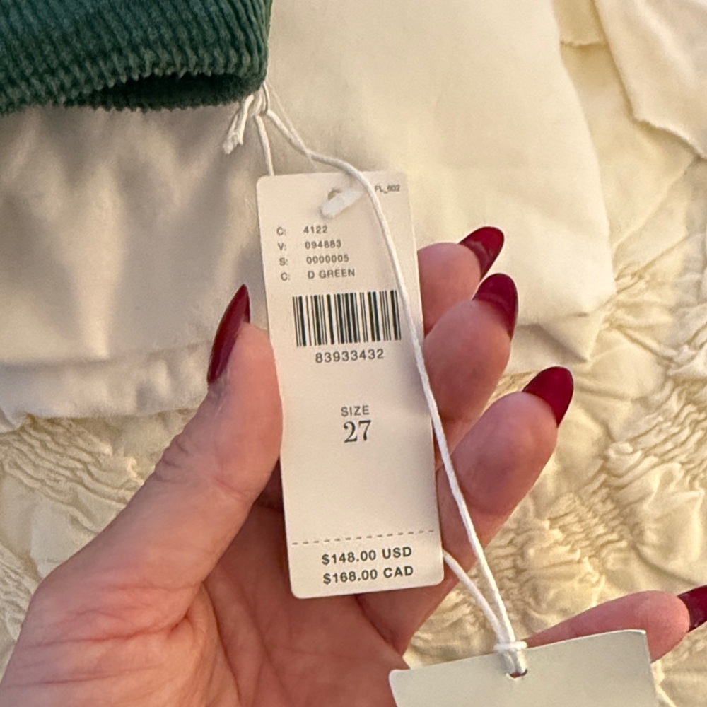 Anthropologie Pilcro Corduroy Low Rise Icon Flare Pants - Picture 6 of 6